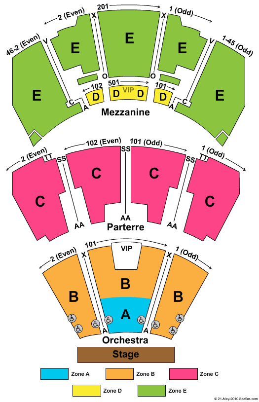 Mgm National Harbor Seating Chart View