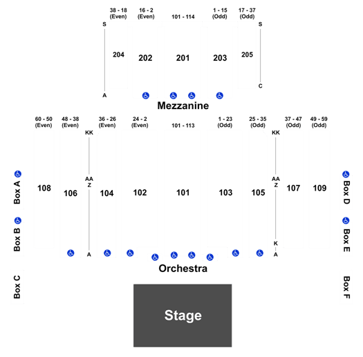 Foxwoods Seating Chart Mgm Grand