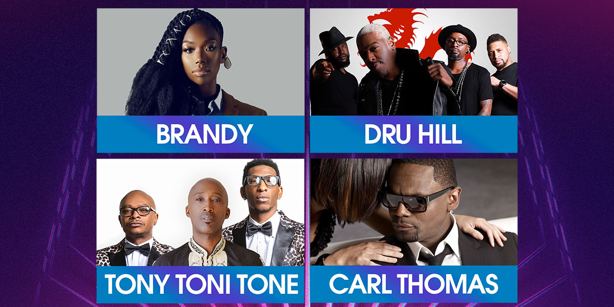 An Evening Of Love: Brandy, Dru Hill, Tony Toni Tone & Carl Thomas at MGM Grand Theater at Foxwoods