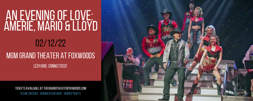 An Evening of Love: Amerie, Mario & Lloyd at MGM Grand Theater at Foxwoods