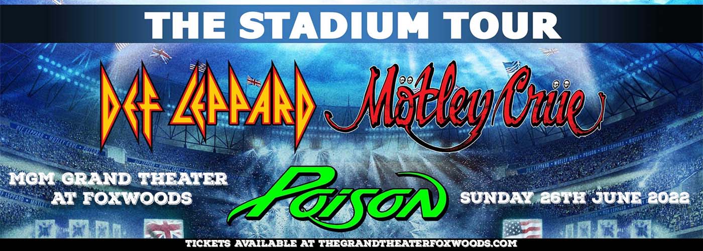 Poison at MGM Grand Theater at Foxwoods tickets Poison at MGM Grand Theater at Foxwoods