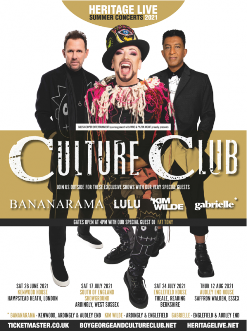 Boy George & Culture Club at MGM Grand Theater at Foxwoods