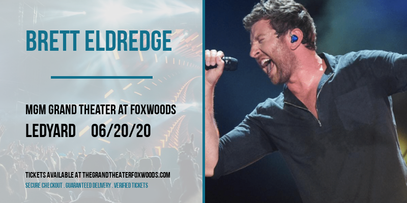 Brett Eldredge [CANCELLED] at MGM Grand Theater at Foxwoods