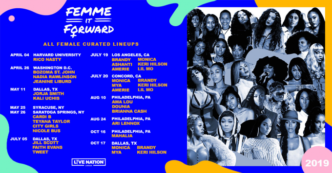 Femme It Forward Tour: Faith Evans, SWV, MYA & 702 at MGM Grand Theater at Foxwoods