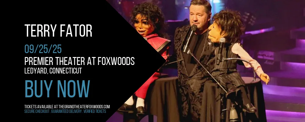 Terry Fator at Premier Theater At Foxwoods