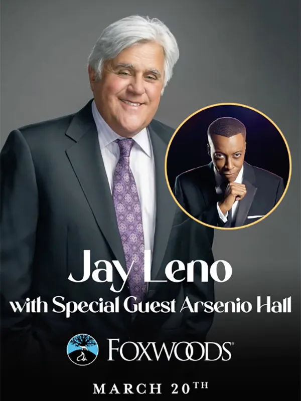 Jay Leno & Arsenio Hall tickets