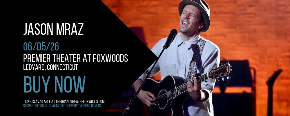 Jason Mraz at Premier Theater At Foxwoods