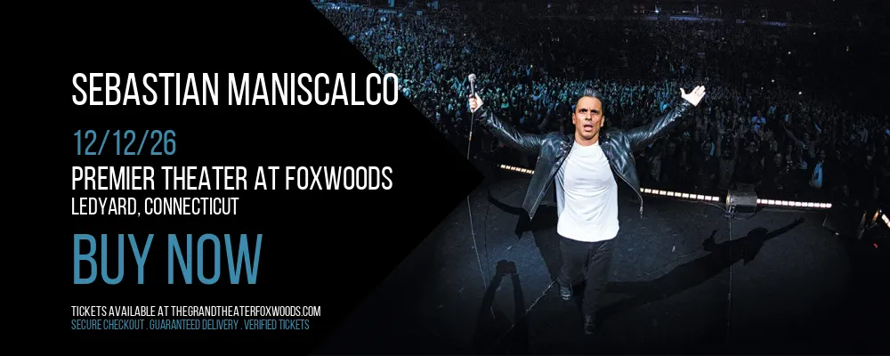 Sebastian Maniscalco at Premier Theater At Foxwoods